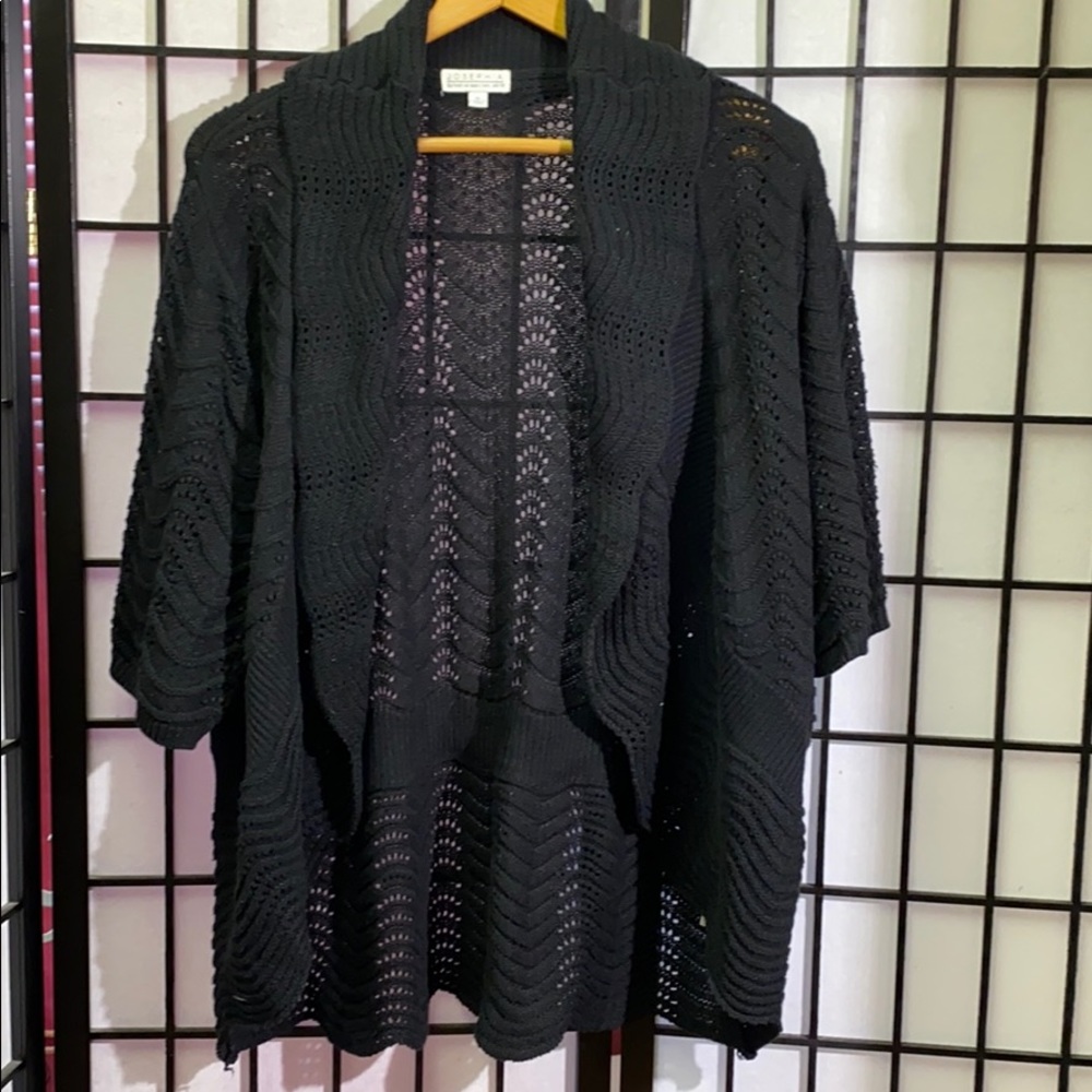 Joseph A. Open Front Sweater Size Xl - image 1